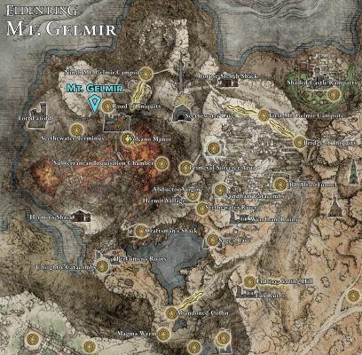 Guía de Elden Ring: ubicaciones de fragmentos de mapa