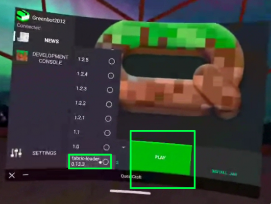 Cómo jugar Minecraft VR en Quest 2 usando Questcraft o una PC