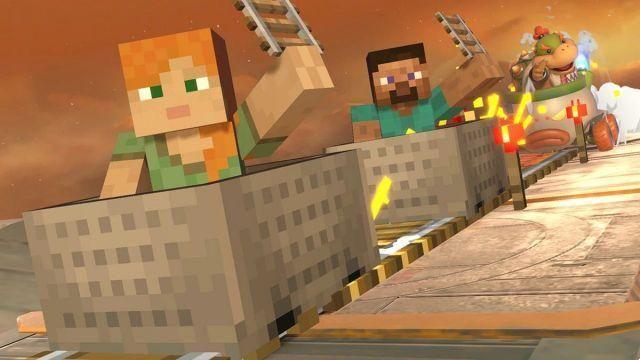 L'odiato Steve di Minecraft è stato bandito dal gioco competitivo di Smash Bros.