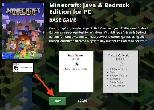 Cómo descargar e instalar Minecraft para Mac