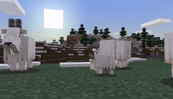 Chèvres Minecraft - comment apprivoiser et se reproduire