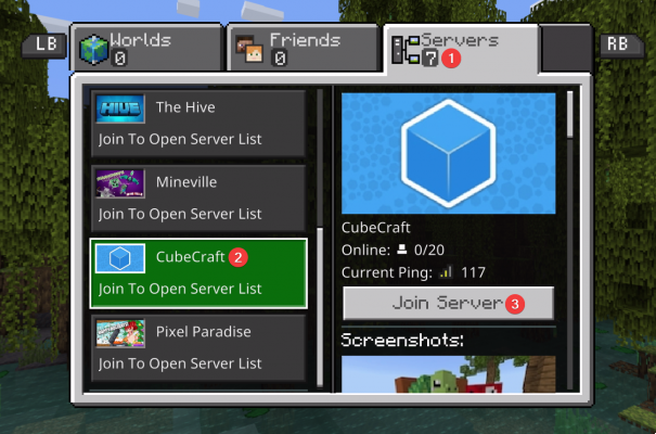 Comment se connecter à votre serveur Minecraft Bedrock sur Xbox (Series X/S et Xbox One)