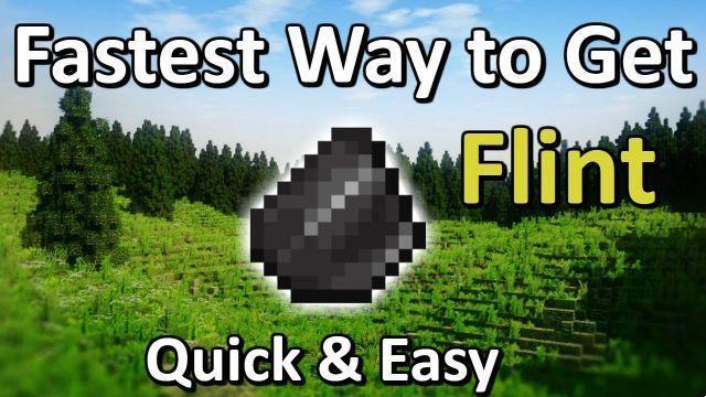 Como fazer Flint no Minecraft