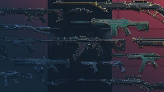Lista de níveis de armas Valorant (melhores armas)