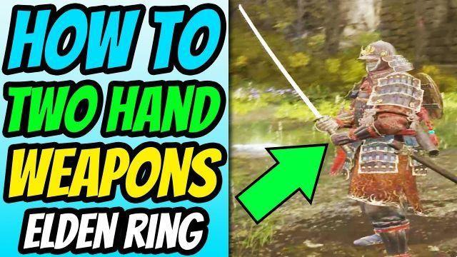 Come usare le armi a due mani in Elden Ring