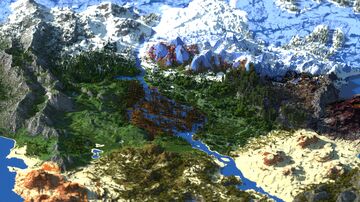 Mapas do mundo Minecraft